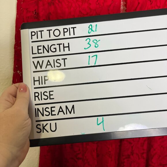 Lane Bryant red lace mini bell sleeve dress holiday cocktail 3/4 sleeve - Picture 8 of 8